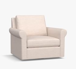 Sanford Roll Arm Swivel Chair