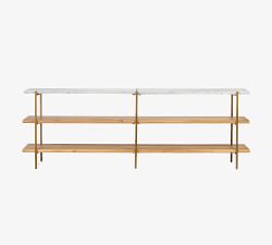 Modern Marble Media Console
