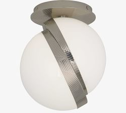 Deane Glass Globe Flush Mount (7&quot;)