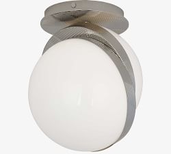 Deane Glass Globe Flush Mount (7&quot;)