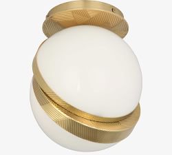 Deane Glass Globe Flush Mount (7&quot;)