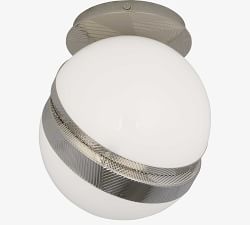 Deane Glass Globe Flush Mount (7&quot;)