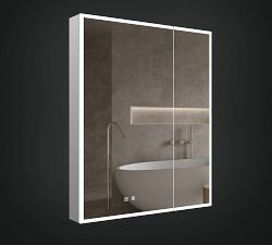 Nikolaos Rectangular Lighted LED Medicine Cabinet