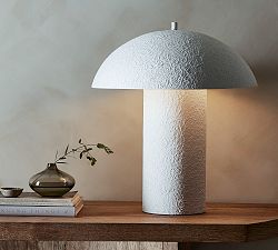 Olive Ceramic Table Lamp (21&quot;)