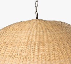 Onslow Handwoven Rattan Pendant (45&quot;)