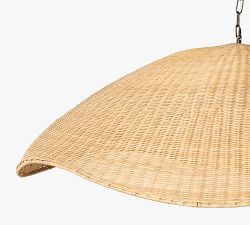 Onslow Handwoven Rattan Pendant (45&quot;)