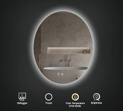Sphere Round Lighted LED Mirror