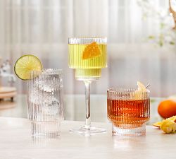 Carousel Double Old Fashioned Glasses - Set of 4
