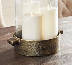 Zorah Metal Hurricane Candleholder