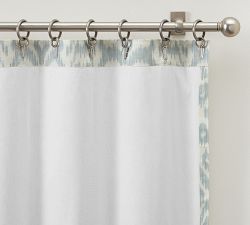 Vega Ikat Linen Cotton Blackout Curtain