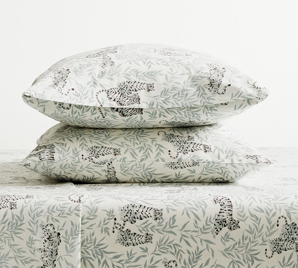 Tiger Organic Percale Pillowcases - Set of 2