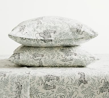 Tiger Organic Percale Pillowcases - Set of 2