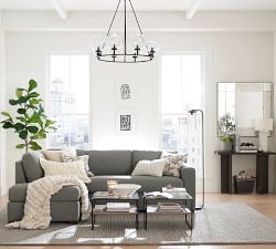 Maisie Glass Globe Round Chandelier (38&quot;)