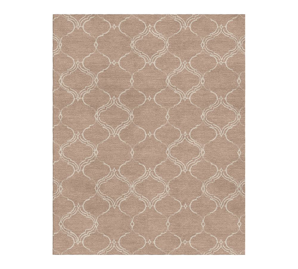 Custom Ryann Hand-Tufted Rug - Mauve