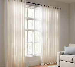 Open Box: Emery Linen Grommet Curtain