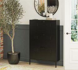 Oxford Metal 3 Door Shoe Storage Cabinet