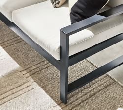 Indio Metal 3-Piece Loveseat Outdoor Sectional (78&quot;)