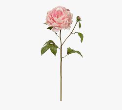 Faux Peony Dozen Stems