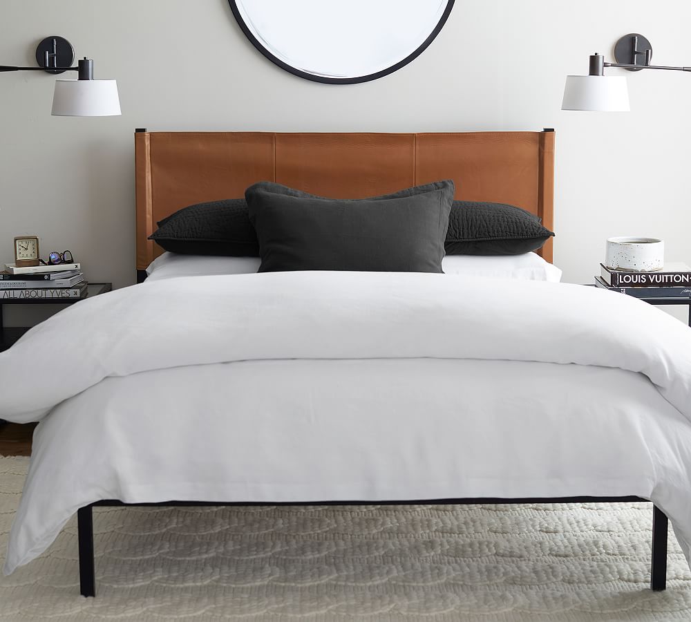 Hardy Leather Bed