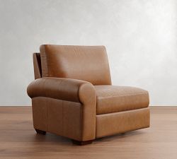 Build Your Own Big Sur Roll Arm Leather Sectional