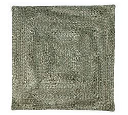 Ridley Outdoor Braided Square Rug