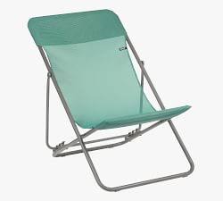 Lafuma Maxi Transat Folding Sling Outdoor Lounge Chair, Set of 2