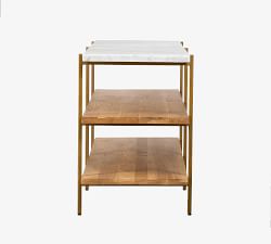 Modern Marble Media Console