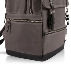 Waxed Canvas Bar Backpack Portable Cocktail Set