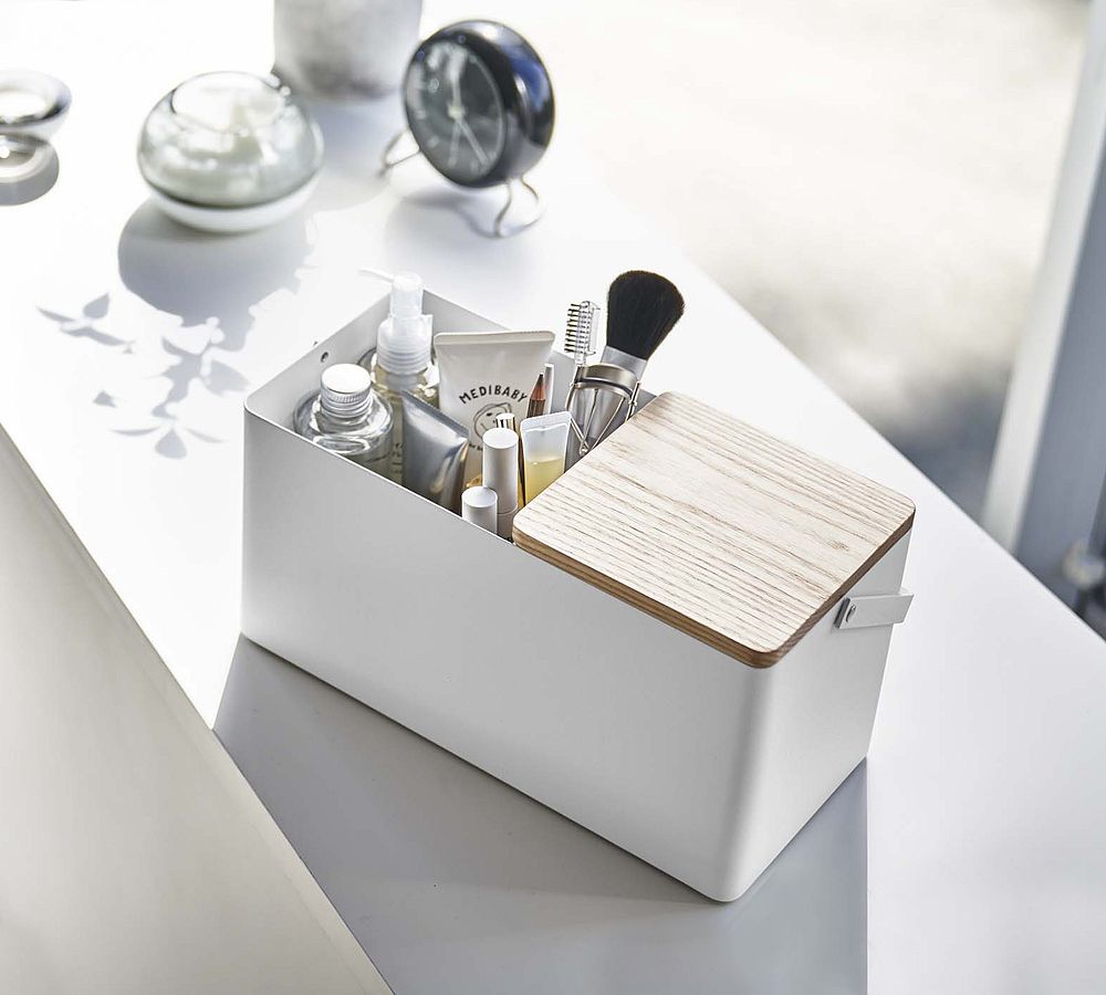 Open Box: Yamazaki Makeup Organizer With Mirror