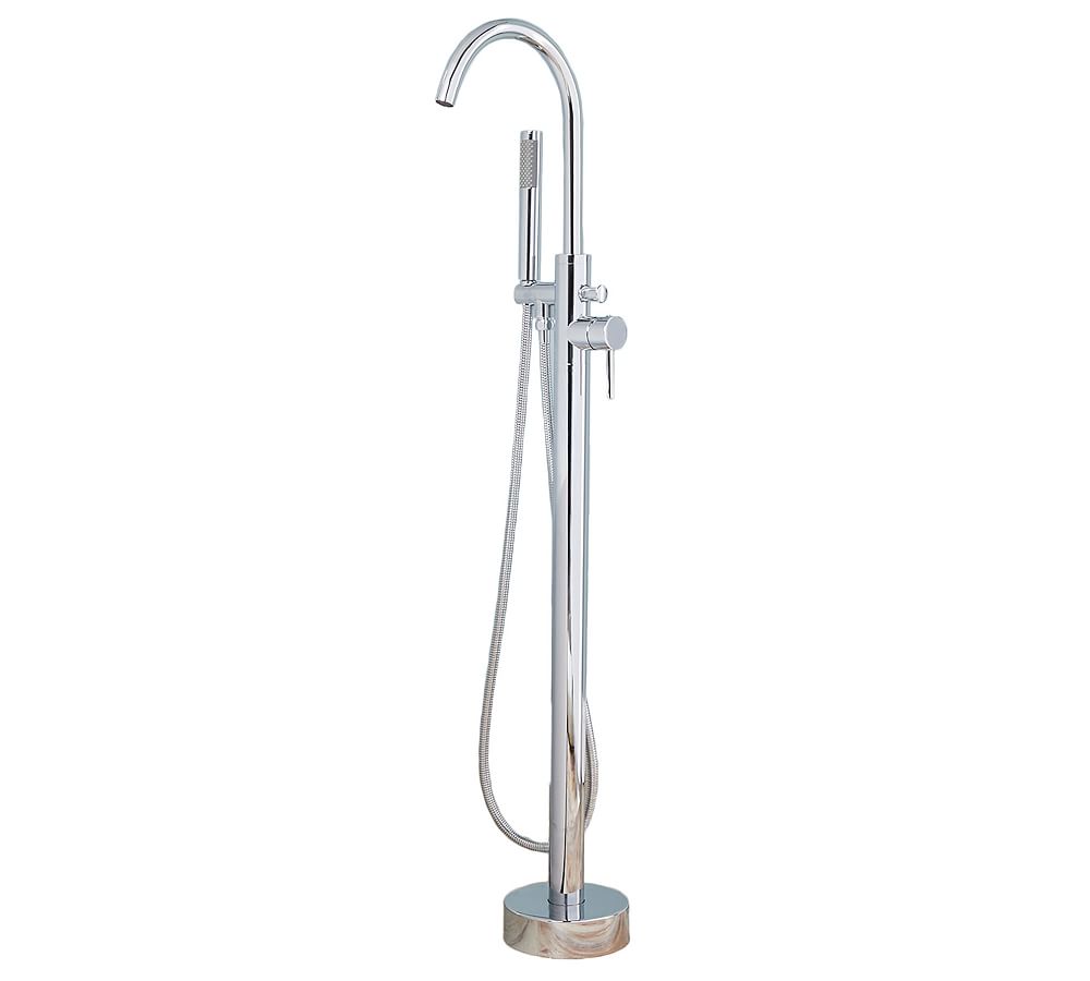 Alen Floor Mounted Tub Filler with Handshower