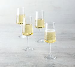 Echo Champagne Glasses, Set of 4