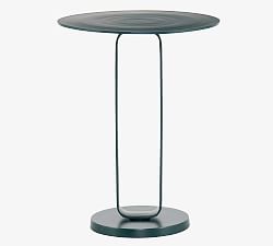 Charlesbourg Round Metal End Table (17.5&quot;)