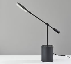 Donald LED Metal Task Table Lamp (13&quot;)