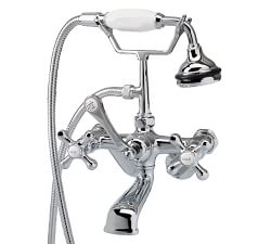 Lyane Wall Mounted Tub Filler with Handshower
