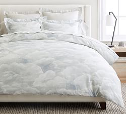 Open Box: Cloud Organic Percale Duvet Cover