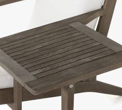 Raylan Teak Outdoor Tete-A-Tete Chair