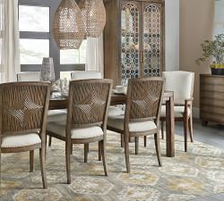 Anders Upholstered Dining Armchairs, Set of 2