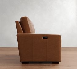 Build Your Own Big Sur Square Arm Leather Sectional