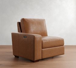 Build Your Own Big Sur Square Arm Leather Sectional