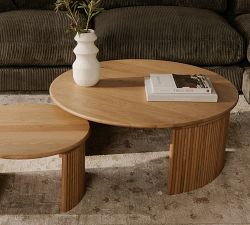 Kyler Oval Coffee Table (24&quot;-39&quot;)