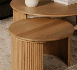 Kyler Oval Coffee Table (24&quot;-39&quot;)