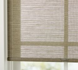 Custom Natural Cordless Roller Shade