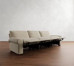 Big Sur Roll Arm Power Reclining Sofa (84&quot;-140&quot;)