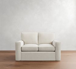 Pearce Square Arm Slipcovered Sofa (66&quot;&ndash;92&quot;)