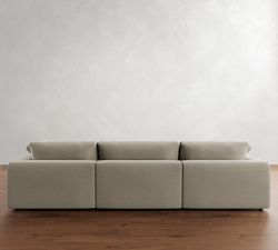 Dream Wide Arm Modular Chaise Sectional - Storage Available (129&quot;&ndash;172&quot;)