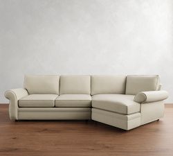 Pearce Roll Arm Cuddle Chaise Sectional (143&quot;-173&quot;)