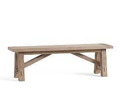 Toscana Dining Bench, 60"L x 14"W, Seadrift