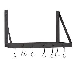 Blacksmith Kitchen Shelf and Pot Holder