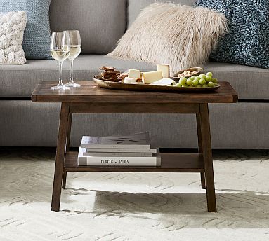 Pottery barn coffee table discount