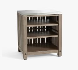 Abbott Outdoor Kitchen Acacia Convertable Refrigerator Cabinet (31&quot;)